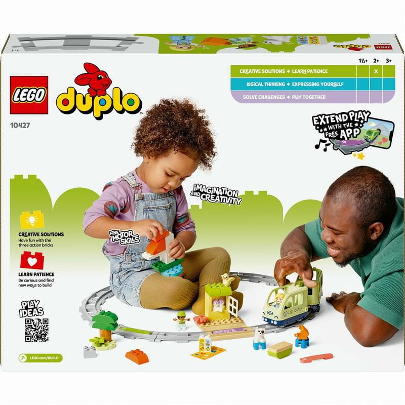 Конструктор LEGO Duplo Town Інтерактивний пригодницький потяг (10427)