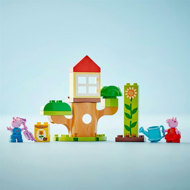 Конструктор LEGO Duplo Peppa Pig Сад та будиночок на дереві Пеппи (10431)