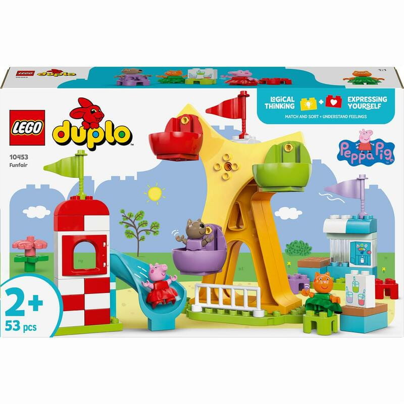 Конструктор LEGO Duplo Peppa Pig Ярмарка развлечений (10453)