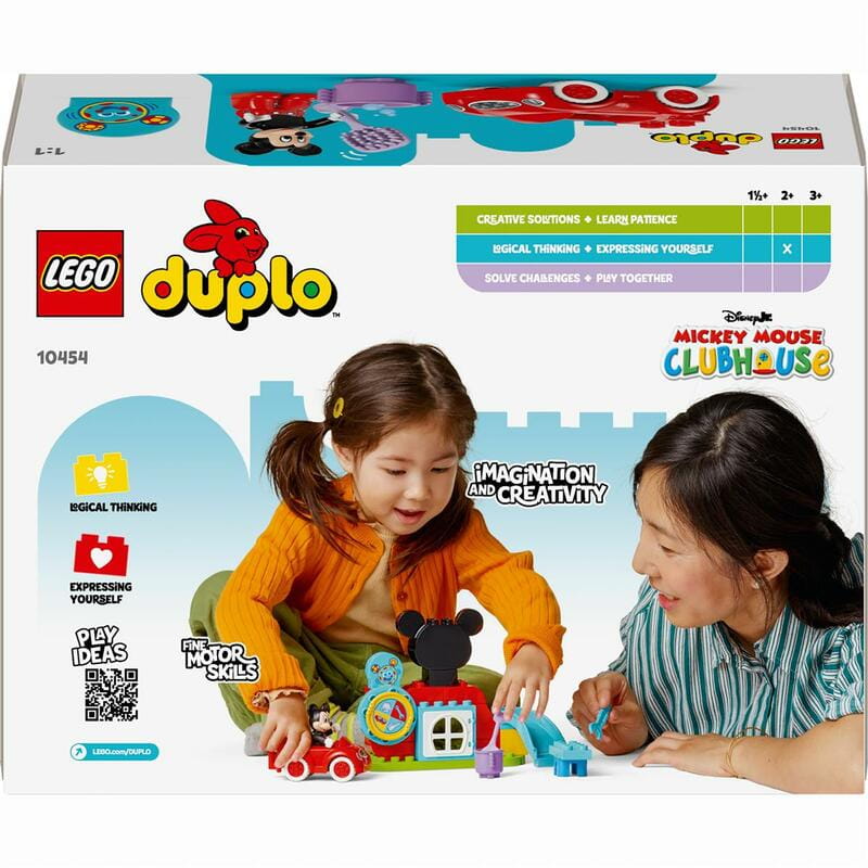 Конструктор LEGO Duplo Disney Микки Маус: Клубный дом и автомобиль (10454)