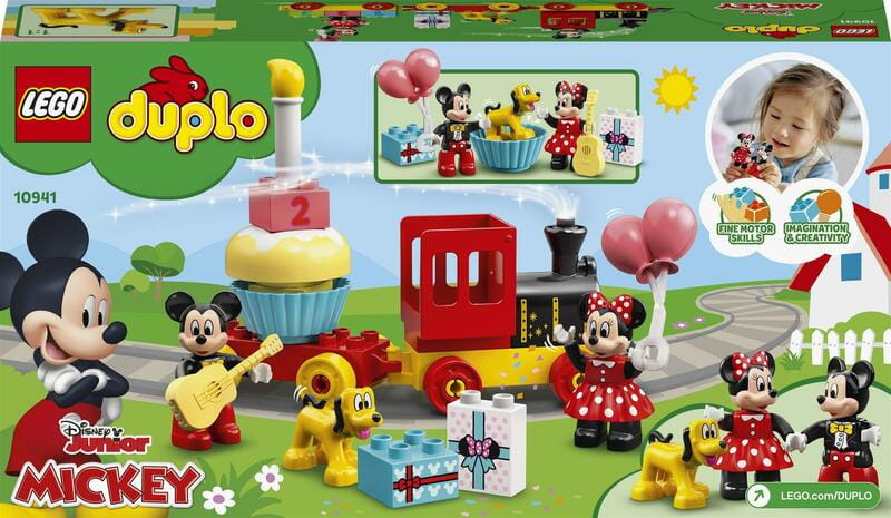 Конструктор LEGO Duplo Святковий потяг Міккі та Мінні (10941)