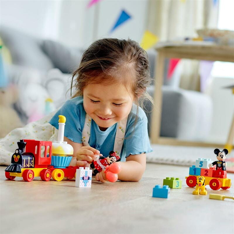 Конструктор LEGO Duplo Святковий потяг Міккі та Мінні (10941)