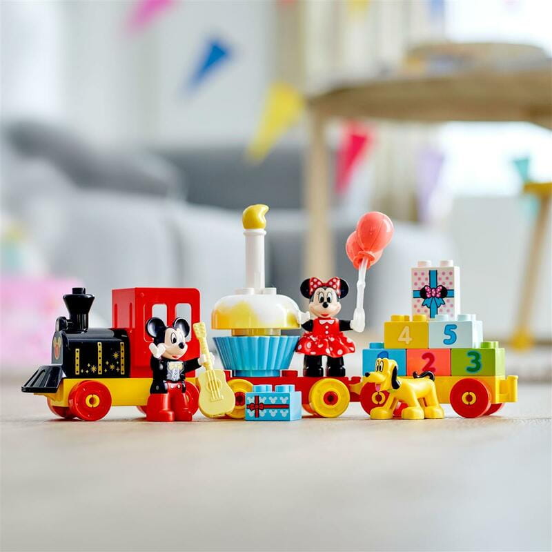 Конструктор LEGO Duplo Святковий потяг Міккі та Мінні (10941)
