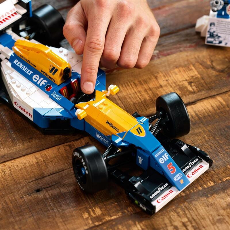 Конструктор LEGO Icons Williams Racing FW14B та Найджел Менселл (10353)