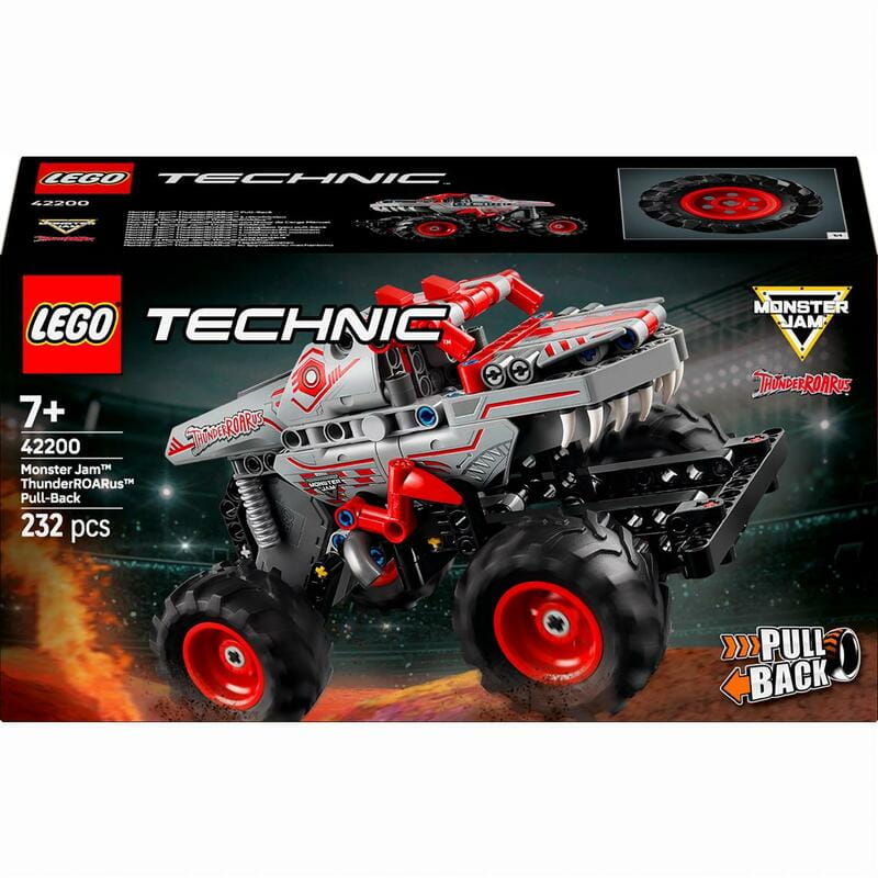 Конструктор LEGO Technic Monster Jam ThunderROARus с инерционным двигателем (42200)