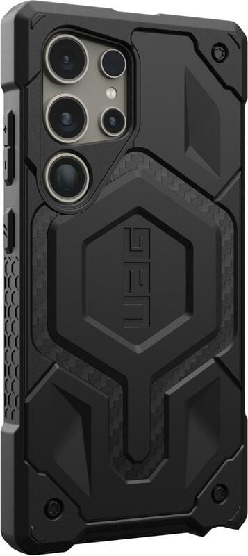 Чeхол-накладка Urban Armor Gear Monarch Pro для Samsung Galaxy S24 Ultra SM-S928 Carbon Fiber (214416114242)