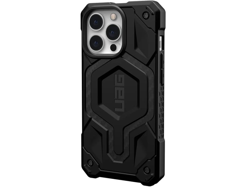 Чeхол-накладка Urban Armor Gear Monarch Pro with MagSafe для Apple iPhone 14 Pro Max Silver (114031113333)