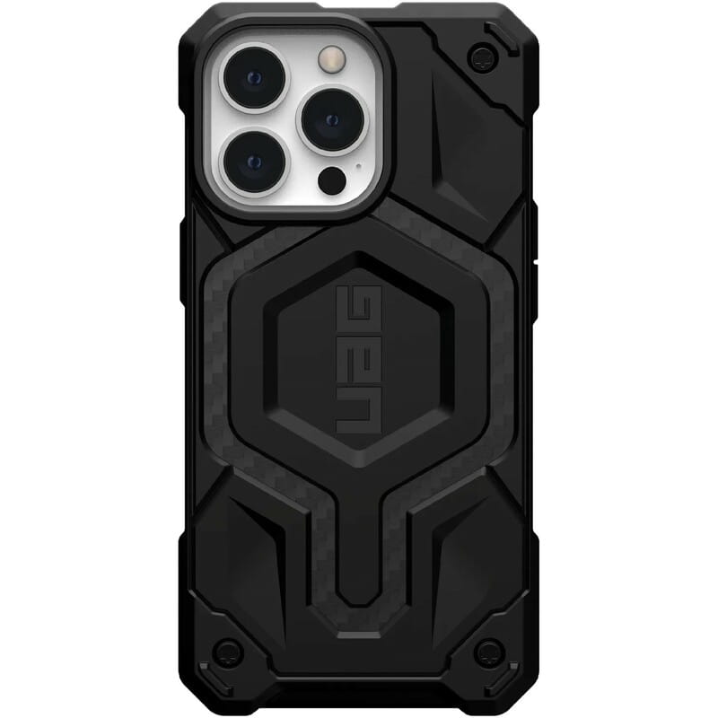 Чeхол-накладка Urban Armor Gear Monarch Pro with MagSafe для Apple iPhone 14 Pro Max Silver (114031113333)