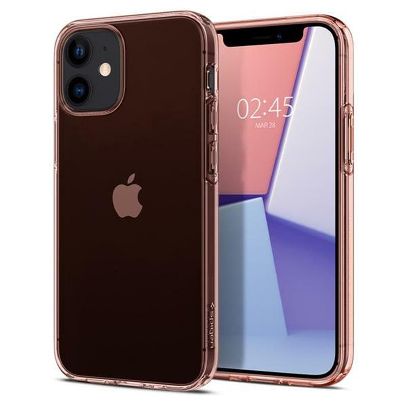 Чехол-накладка Spigen Crystal Flex для Apple iPhone 12 Mini Rose Crystal (ACS01540)