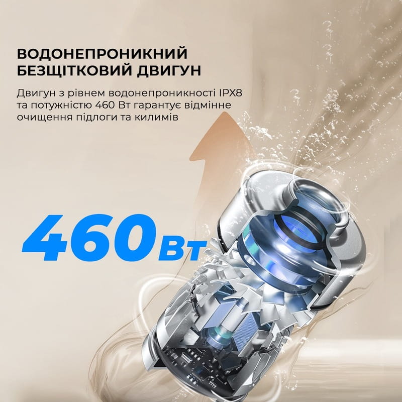 Аккумуляторный моющий пылесос Jimmy HW9 Pro Max