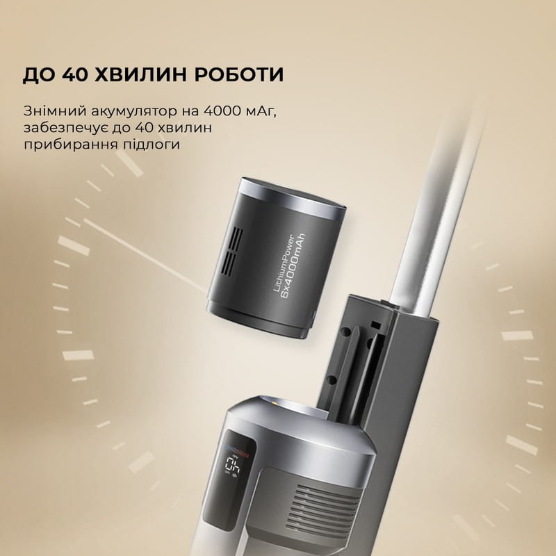 Аккумуляторный моющий пылесос Jimmy HW9 Pro Max