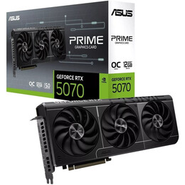 Видеокарта GF RTX 5070 12GB GDDR7 Prime OC Asus (PRIME-RTX5070-O12G)