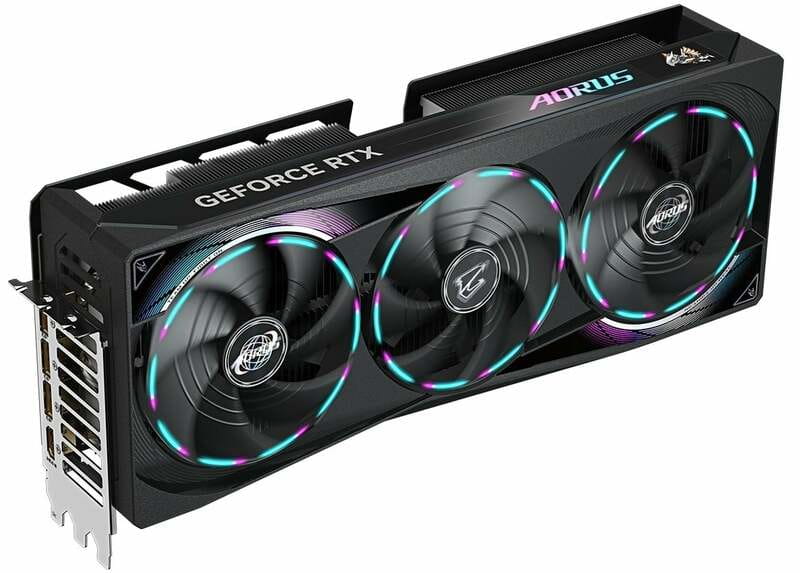 Видеокарта GF RTX 5070 Ti 16GB GDDR7 Aorus Master Gigabyte (GV-N507TAORUS M-16GD)