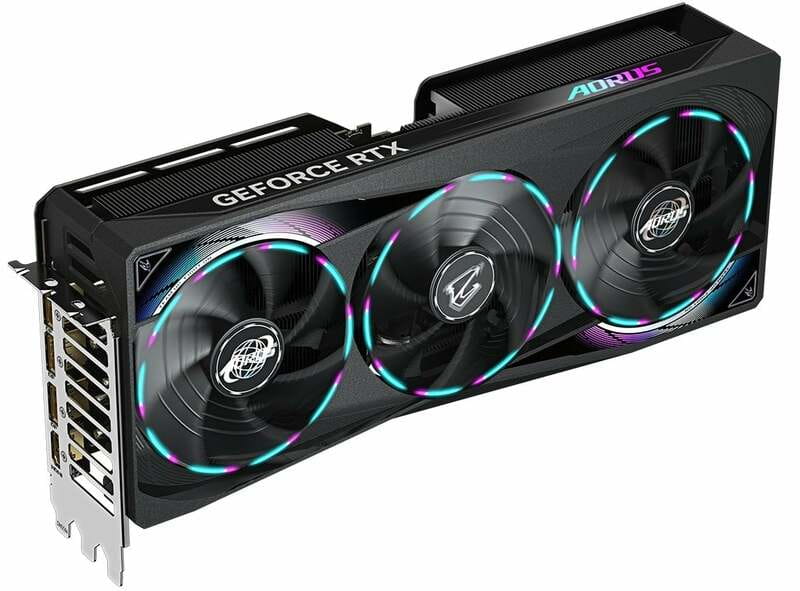 Відеокарта GF RTX 5070 12GB GDDR7 Aorus Master Gigabyte (GV-N5070AORUS M-12GD)