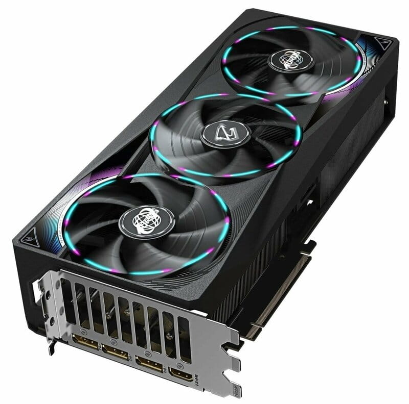 Відеокарта GF RTX 5070 12GB GDDR7 Aorus Master Gigabyte (GV-N5070AORUS M-12GD)