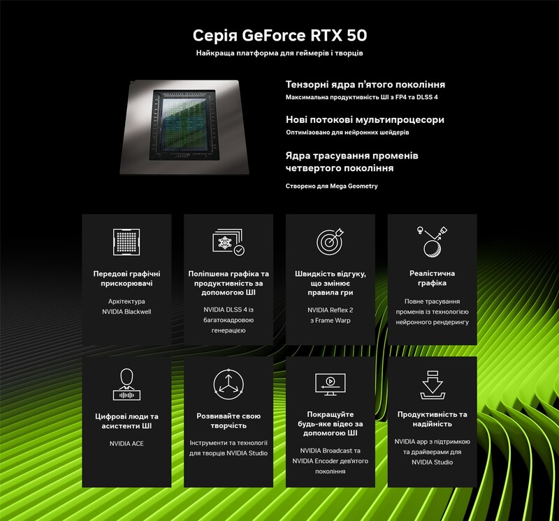 Відеокарта GF RTX 5070 12GB GDDR7 Gaming OC Gigabyte (GV-N5070GAMING OC-12GD)