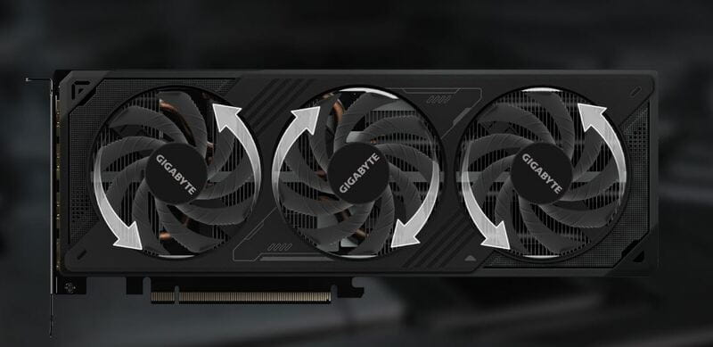 Видеокарта GF RTX 5070 12GB GDDR7 Windforce OC SFF Gigabyte (GV-N5070WF3OC-12GD)