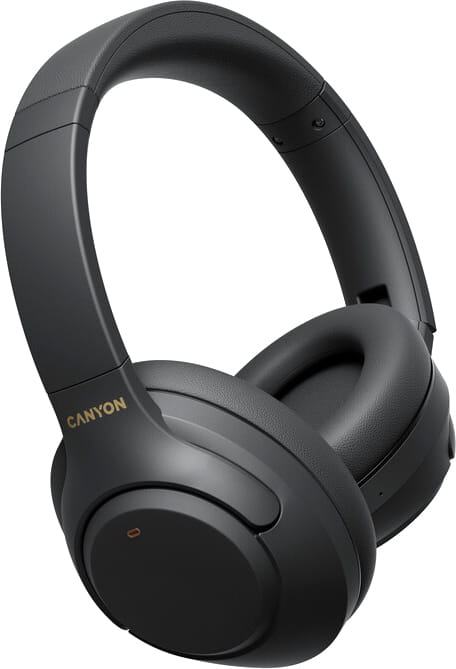 Bluetooth-гарнитура Canyon OnRiff-6 ANC Black (CNS-CBTHS6BK)