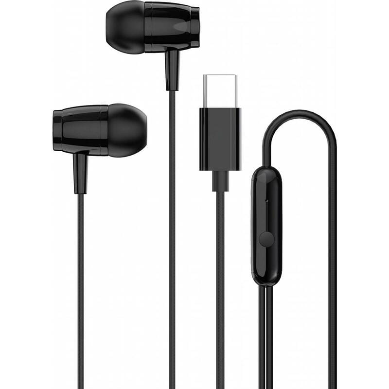 Гарнитура Canyon SEP-5 Type-C Black (CNS-CEP5B)