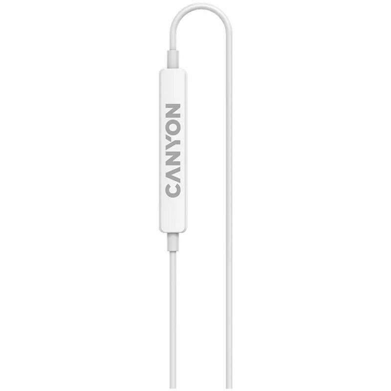 Гарнитура Canyon SEP-6 Type-C White (CNS-CEP6W)