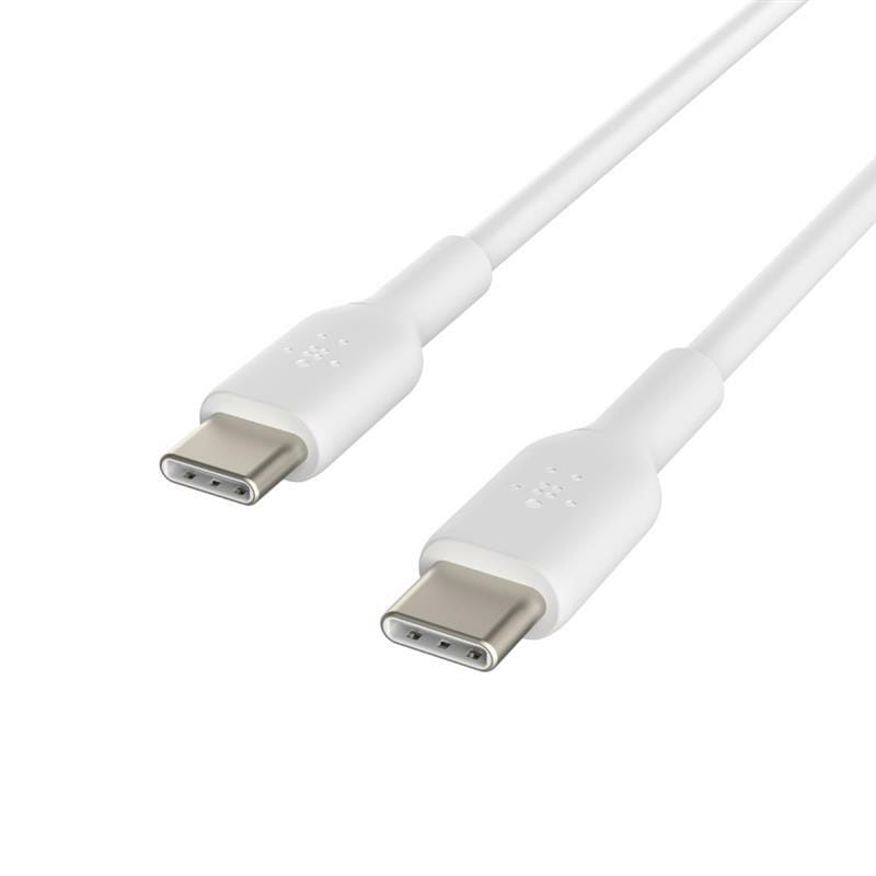 Кабель Belkin USB Type-C-USB Type-C, 1м White (CAB003BT1MWH)