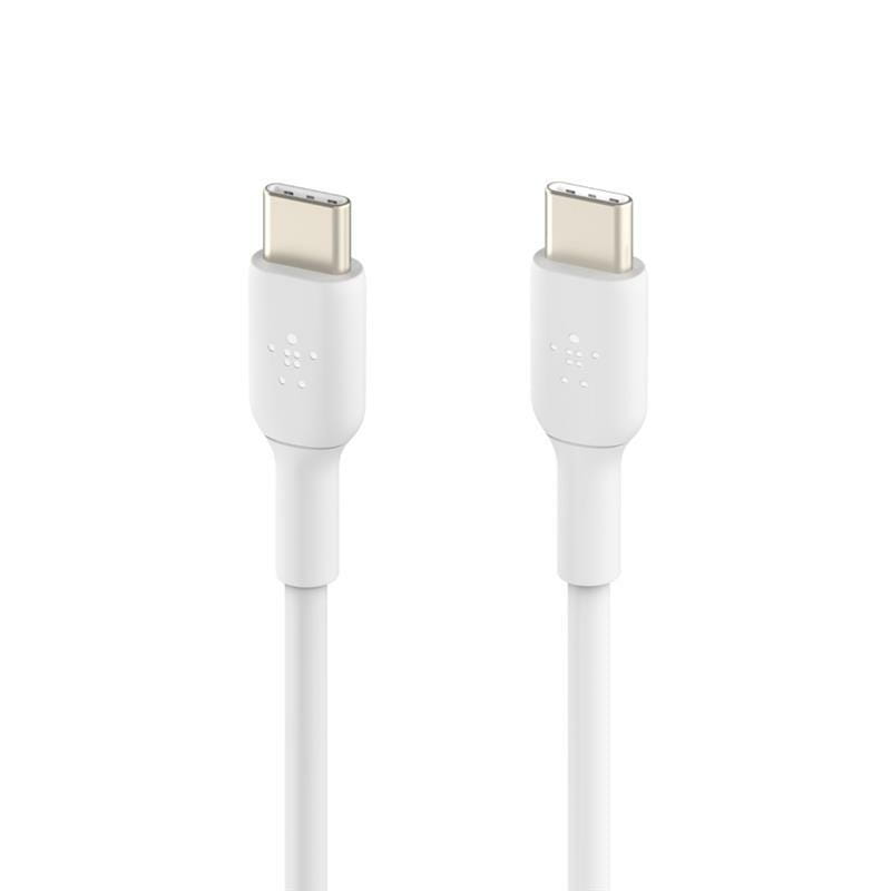 Кабель Belkin USB Type-C-USB Type-C, 1м White (CAB003BT1MWH)
