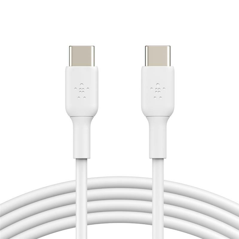 Кабель Belkin USB Type-C-USB Type-C, 1м White (CAB003BT1MWH)
