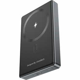 Універсальна мобільна батарея Choetech Magnetic 10000mAh 20W Qi-15W Ultra-thin Black (B739-CCBK)