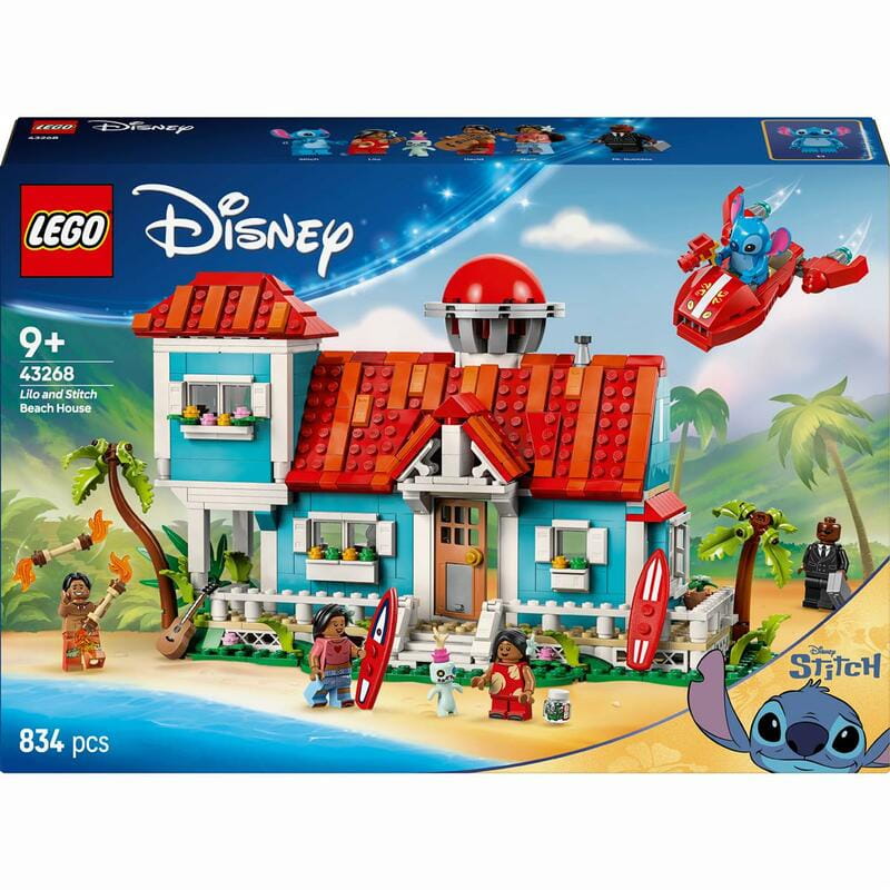 Конструктор LEGO Disney Classic Пляжный дом Лило и Стич (43268)