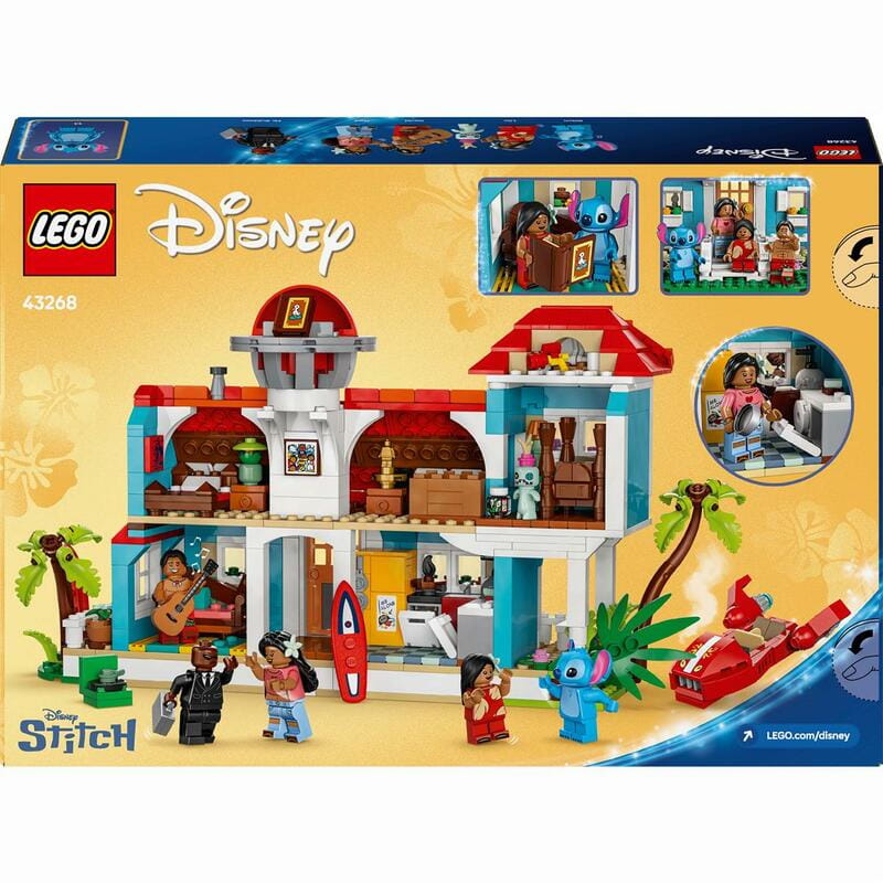 Конструктор LEGO Disney Classic Пляжный дом Лило и Стич (43268)