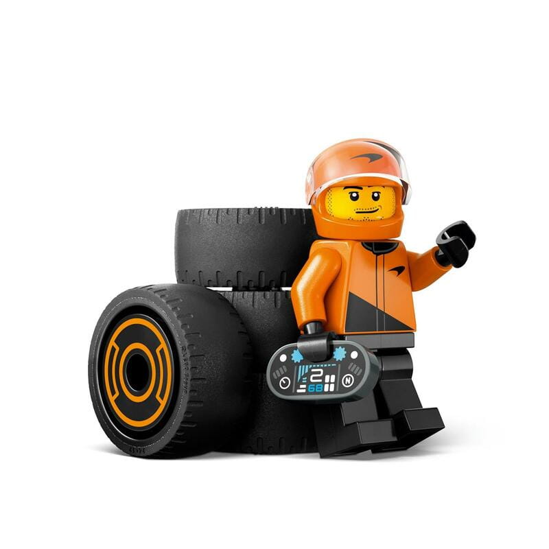 Конструктор LEGO City Пилот F1 с автомобилем для гонки команды McLaren (60442)