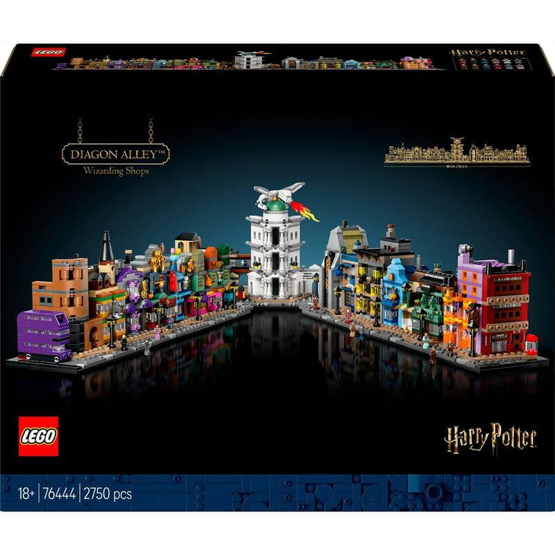 Конструктор LEGO Harry Potter Аллея Диагон. Колдовские лавки (76444)