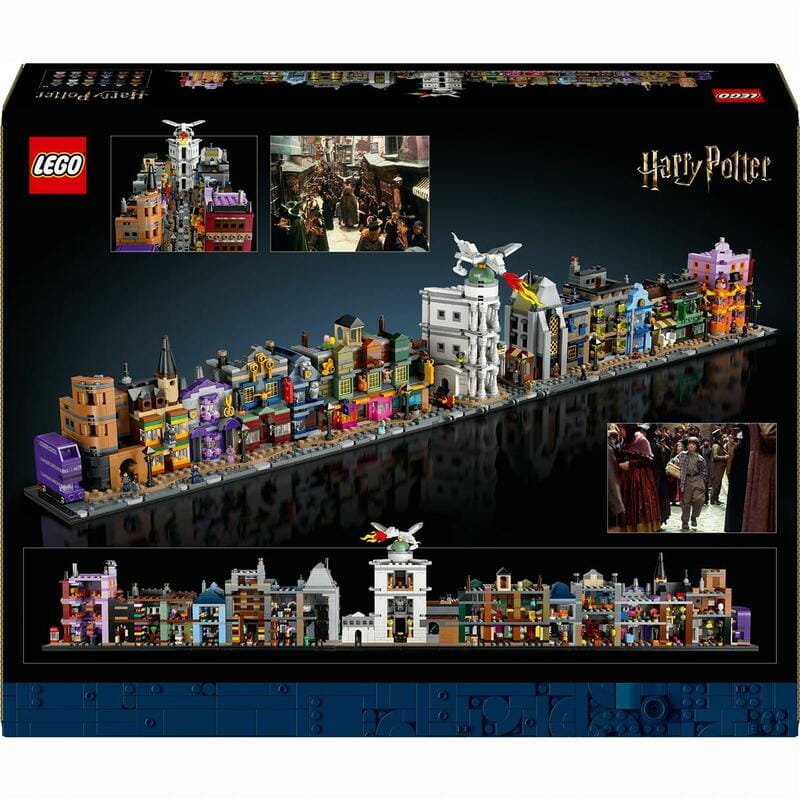 Конструктор LEGO Harry Potter Алея Діаґон. Чаклунські крамниці (76444)