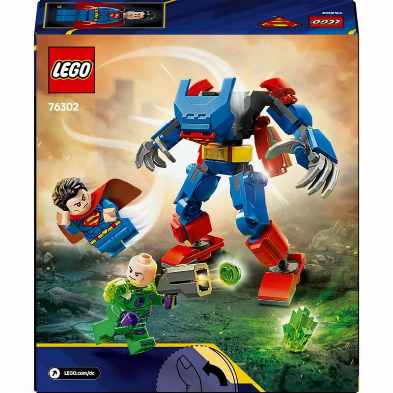 Конструктор LEGO Super Heroes Супермен-робот против Лекса Лютора (76302)