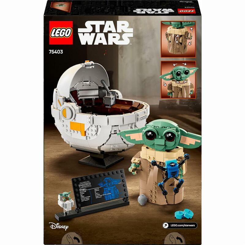 Конструктор LEGO Star Wars Ґроґу в повітряній колисці (75403)