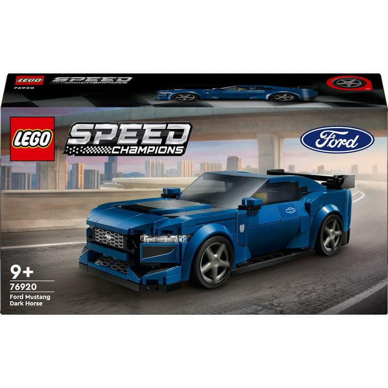 Конструктор LEGO Speed Champions Спортивный автомобиль Ford Mustang Dark Horse (76920)
