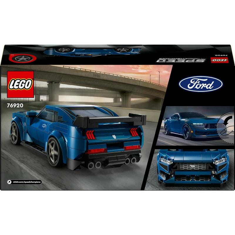 Конструктор LEGO Speed Champions Спортивный автомобиль Ford Mustang Dark Horse (76920)
