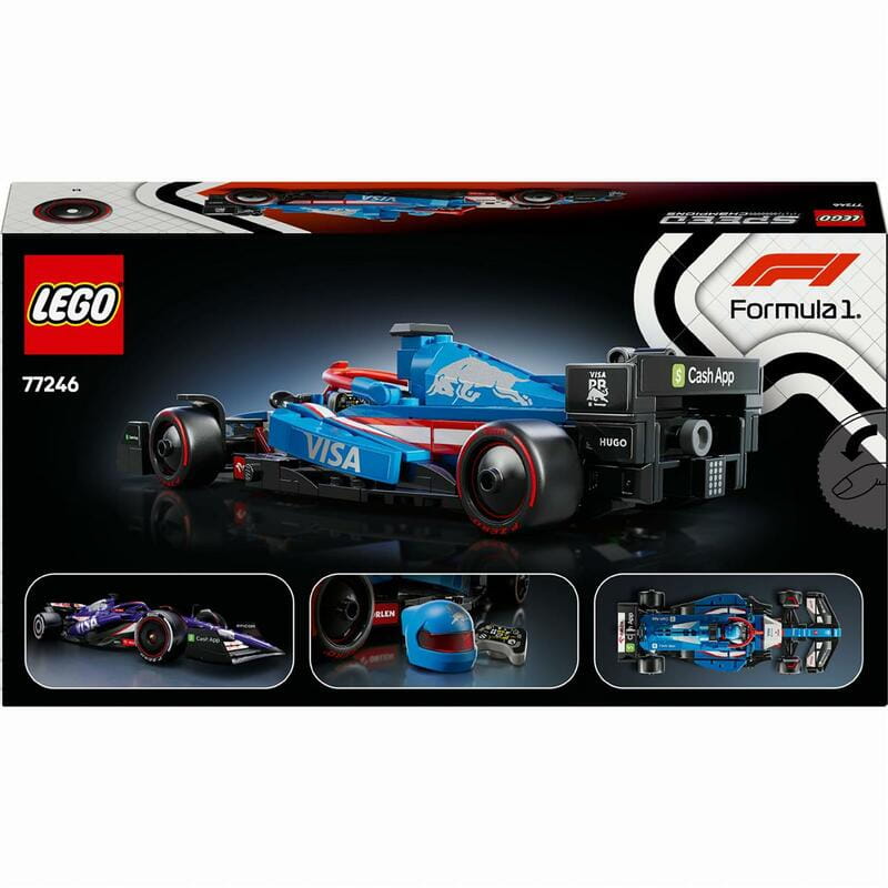 Конструктор LEGO Speed Champions Автомобиль для гонок F1 Visa Cash RB VCARB 01 (77246)