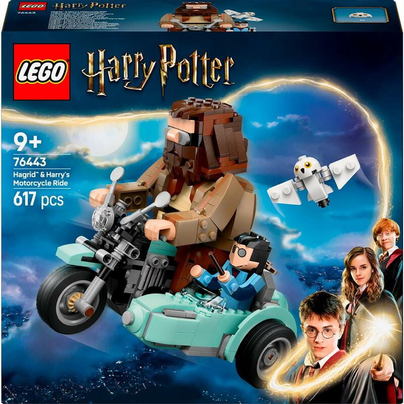 Конструктор LEGO Harry Potter Поїздка Геґріда та Гаррі на мотоциклі (76443)