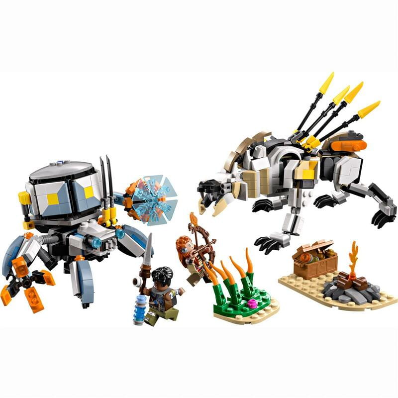 Конструктор LEGO Horizon Aloy і Varl проти Shell-Walker та Sawtooth (77037)