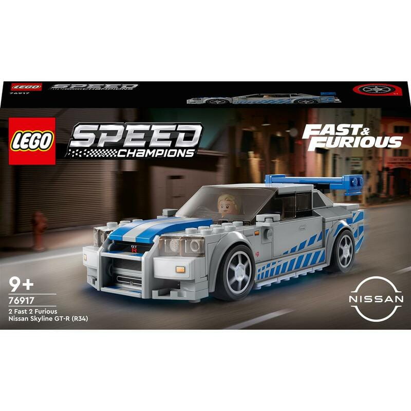 Конструктор LEGO Speed Champions "Двойной форсаж" Nissan Skyline GT-R (76917)