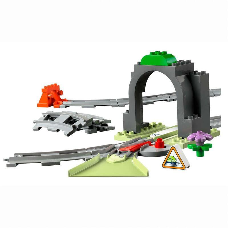 Конструктор LEGO Duplo Town Додатковий набір. Залізничний тунель та колії (10425)