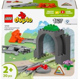 Купити Конструктор LEGO Duplo Town Додатковий набір. Залізничний тунель та колії (10425) Конструктор LEGO Duplo Town Додатковий набір. Залізничний тунель та колії (10425)