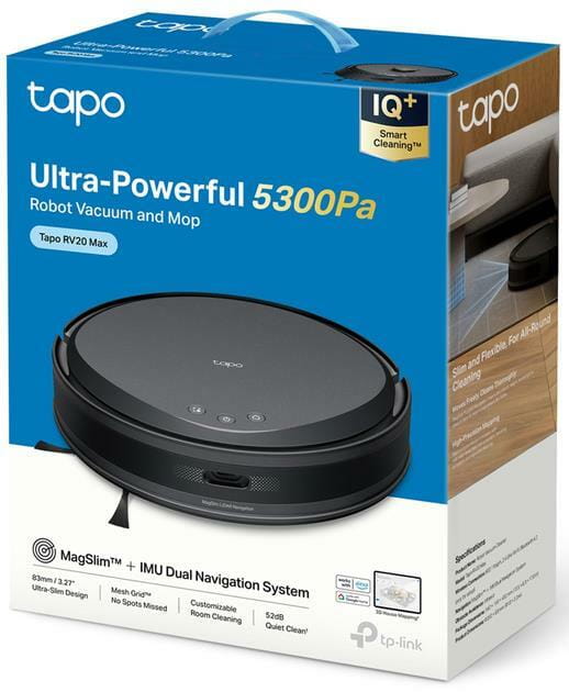 Робот-пылесос TP-Link Tapo RV20 Max