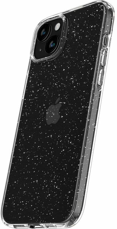 Чохол-накладка Spigen Liquid Crystal Glitter для Apple iPhone 15 Plus Crystal Quartz (ACS06648)