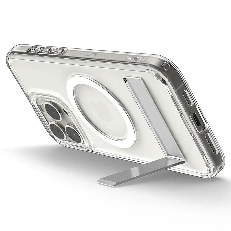 Чохол-накладка Spigen Slim Armor Essential S with MagFit для Apple iPhone 15 Pro Crystal Clear (ACS06477)