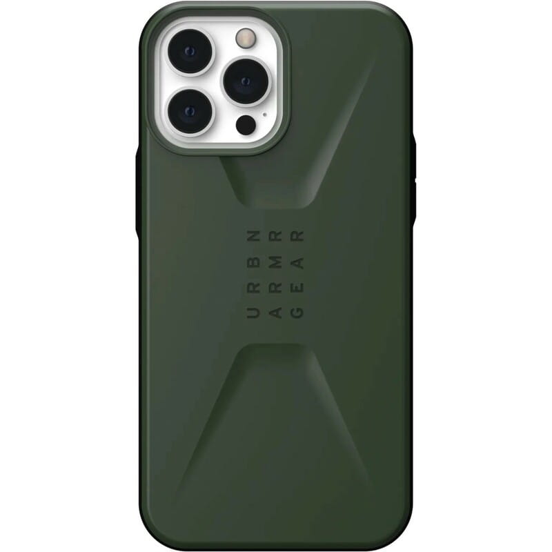 Чeхол-накладка Urban Armor Gear Civilian для Apple iPhone 13 Pro Max Olive (11316D117272)
