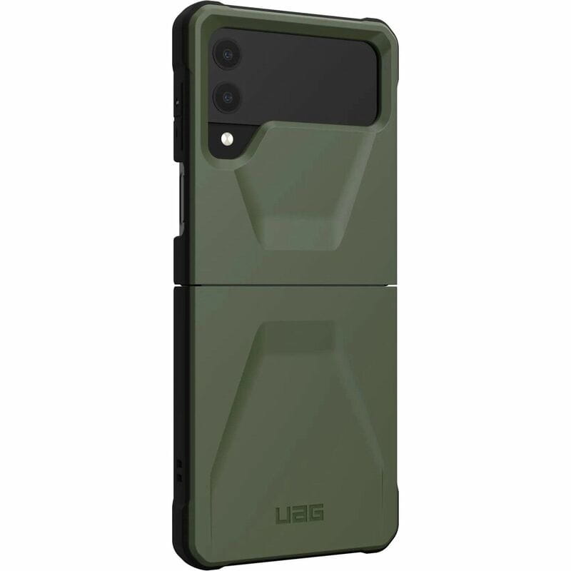 Чeхол-накладка Urban Armor Gear Civilian для Samsung Galaxy Flip 4 SM-F721 Olive (214007117272)