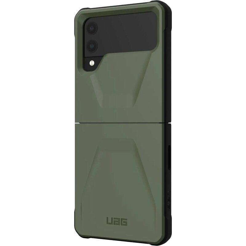 Чeхол-накладка Urban Armor Gear Civilian для Samsung Galaxy Flip 4 SM-F721 Olive (214007117272)