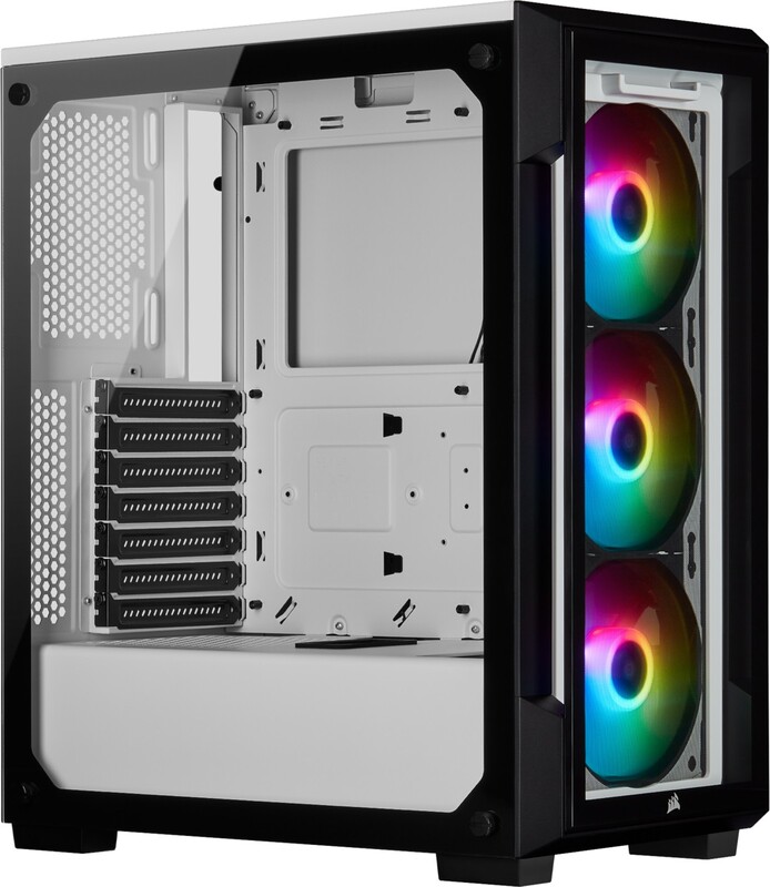 Корпус Corsair 220T RGB White (CC-9011191-WW) без БП
